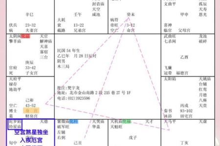 紫微斗数之疾厄宫四化飞星,是什么意思？