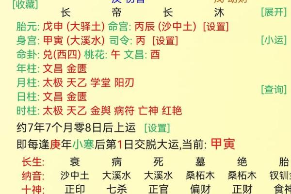 将星与八字