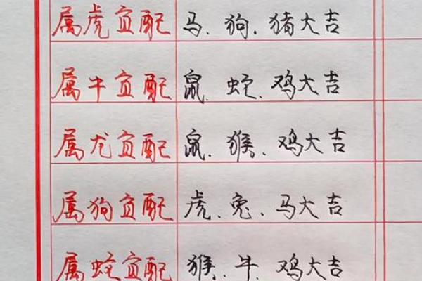 生肖配对查询男女