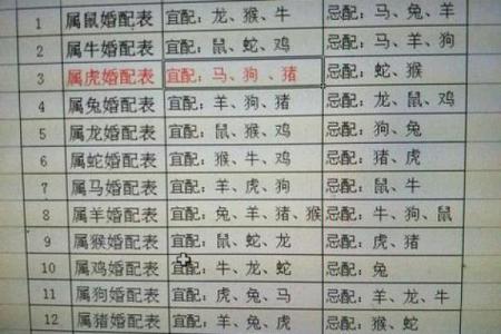 老虎生肖配对大揭秘，你知道哪些？