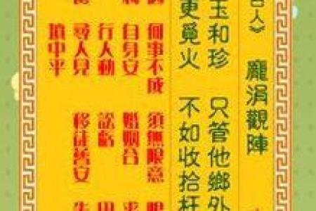 观音灵签最好的签