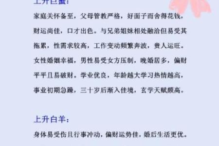 命好的四大上升星座