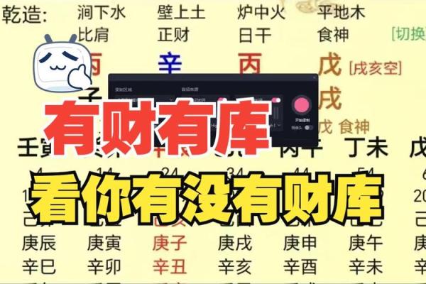 免费八字在线查财库，财库不好就要补