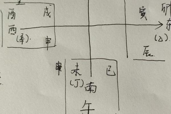 解析：十二地支的四时方位