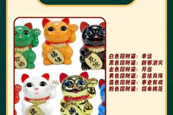 招财猫颜色含义及摆放风水
