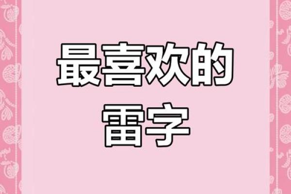 雷姓男孩名字大全-雷姓男孩起名字大全-雷姓名字大全姓名