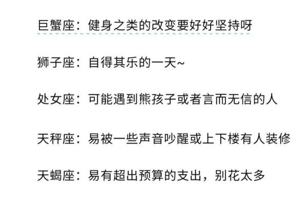 十二星座运势之花
