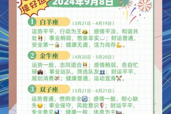 九月一日哪个星座运气最好呢