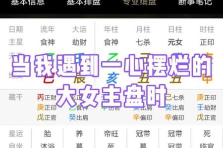 总复习：快速看穿八字网络排盘器界面（下）