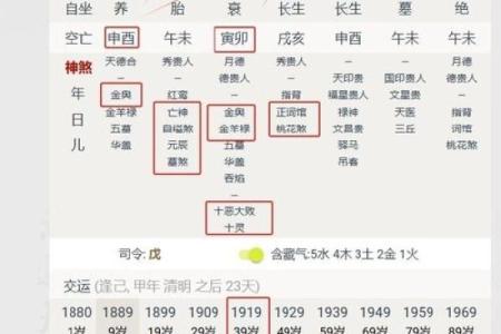 八字庚寅