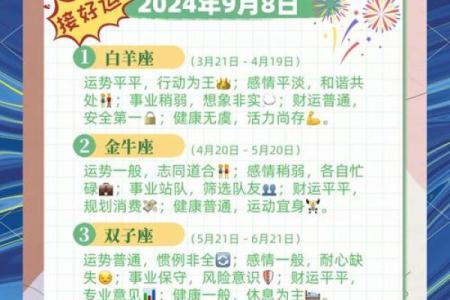 九月一日哪个星座运气最好呢