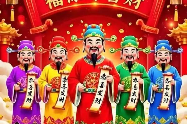 大年初五迎财神