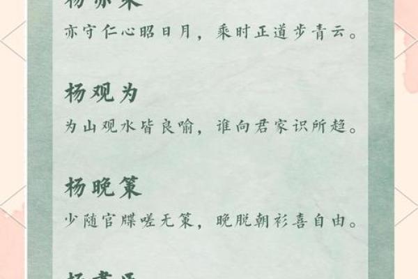 杨姓男孩名字大全-杨姓男孩起名字大全-杨姓名字大全姓名