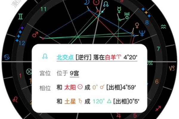 北交点宫位查询 查询星盘北交