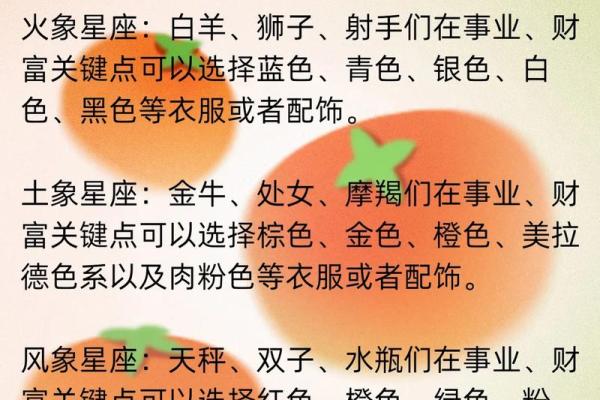 12星座的幸运色
