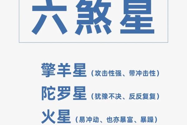 紫薇斗数里的四煞