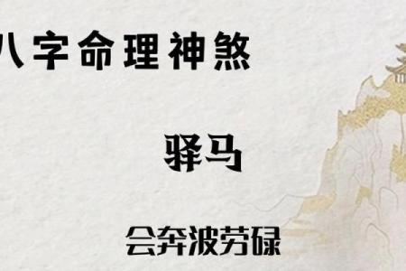 四柱八字太极驿马