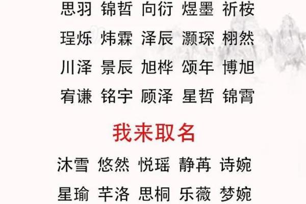 起名字2024免费八字起名女孩 宝宝取名方法推荐