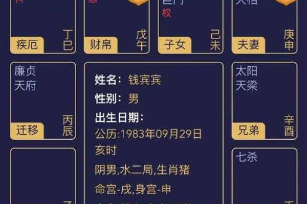 紫薇星盘命主破军