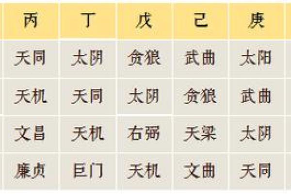 紫薇斗数安大限诀