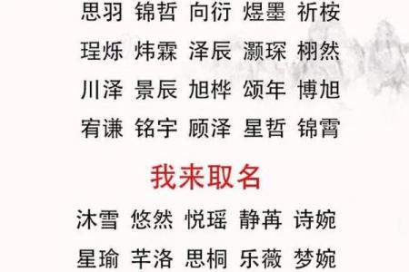 起名字2024免费八字起名女孩 宝宝取名方法推荐