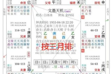 紫薇斗数星位排法