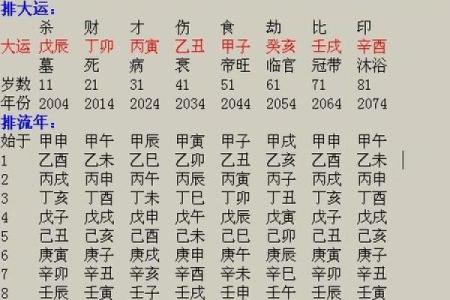 八字流年详批