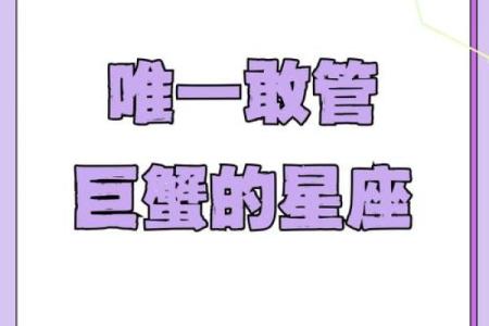 巨蟹座下降星座是哪个