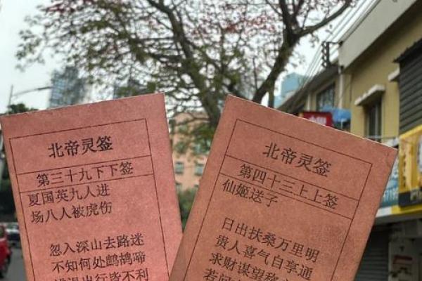 北帝灵签21签健康