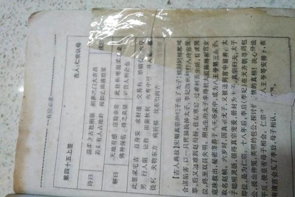 观音签姻缘贵人