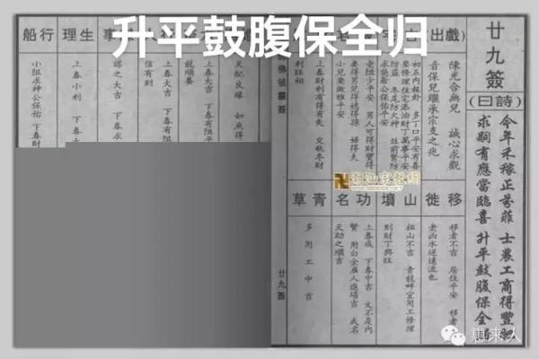 佛祖灵签第一签签意
