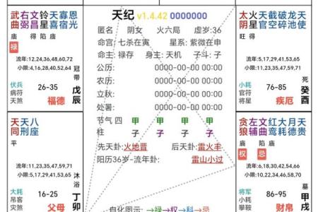 紫薇斗数看润月