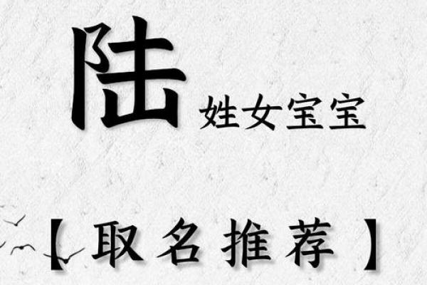 陆姓女孩名字大全-陆姓女孩起名字大全-陆姓名字大全姓名