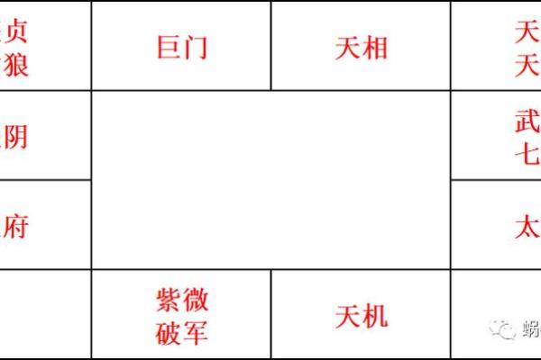 紫薇斗数四化与正星