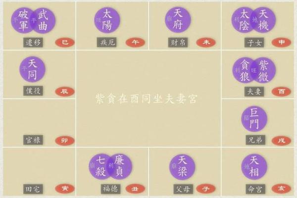 紫薇斗数卯宫对应