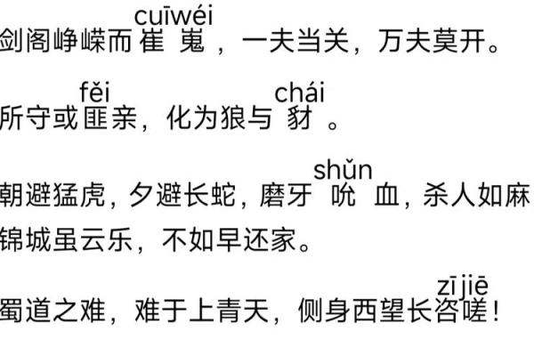 形容剑门关的八字成语