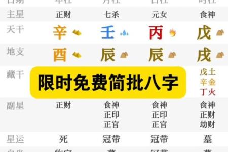 批八字实例