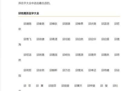 邱姓男孩名字大全-邱姓男孩起名字大全-邱姓名字大全姓名