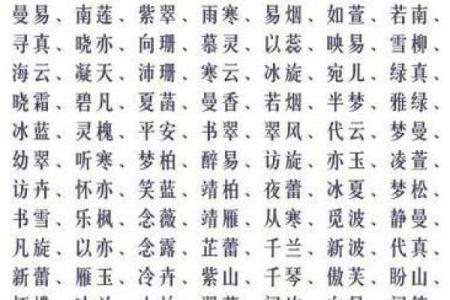 八字小名