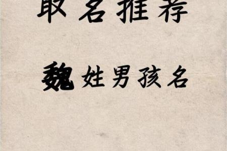 魏姓男孩名字大全-魏姓男孩起名字大全-魏姓名字大全姓名