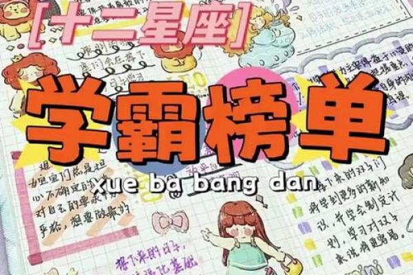 十二星座学霸排名图片 十二星座学霸排名校花