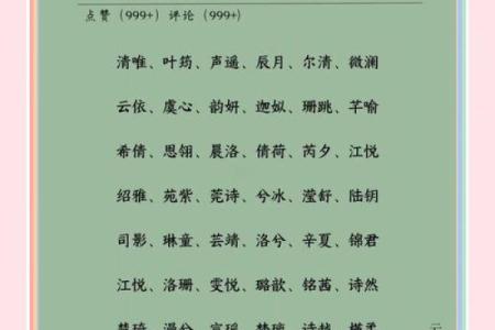 2021年7月20日出生的起名注意事项,女孩有仙气的名字精选姓名