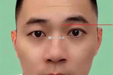风水上发际线高有福气发际线图片